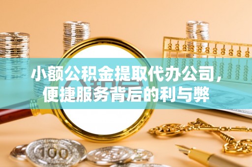 苑里小额公积金提取代办公司，便捷服务背后的利与弊