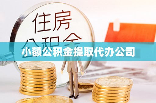苑里小额公积金提取代办公司