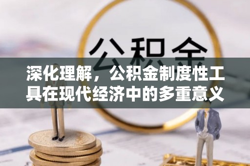 苑里深化理解，公积金制度性工具在现代经济中的多重意义